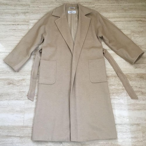Manteau long maxmara beige - manteau,