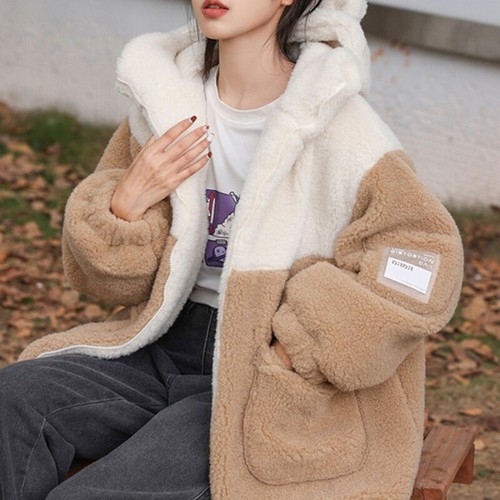 Femme fausse fourrure - fausse, veste