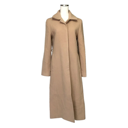 Manteau long laine - long, en