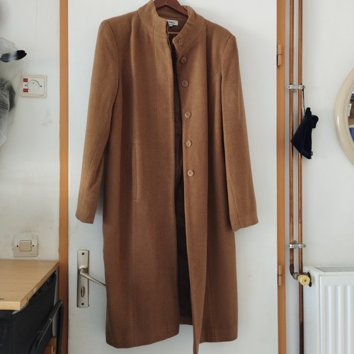 Manteau long double laine - ,