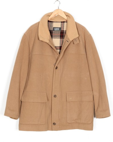 Veste manteau vintage laine - manteau,
