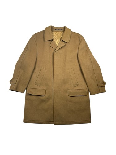 Manteau marron camel laine - camel, en